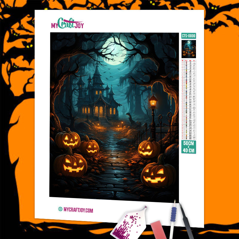 Halloween - DIY Diamond Painting Kit