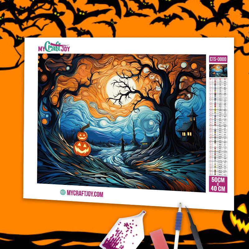Halloween - DIY Diamond Painting Kit