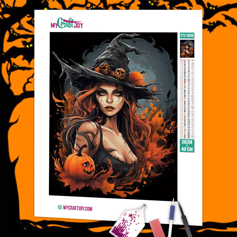 Halloween - DIY Diamond Painting Kit