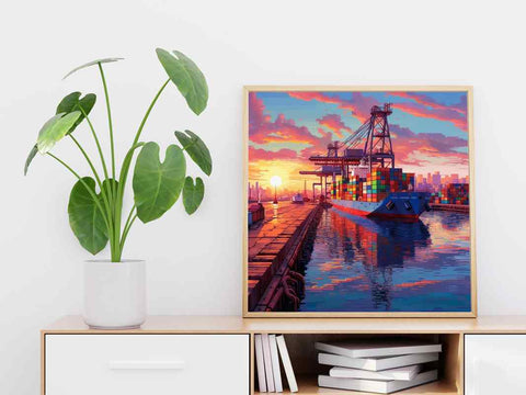 Serene Horizons - DIY Diamond Painting Kit