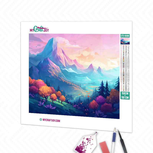 Serene Horizons - DIY Diamond Painting Kit