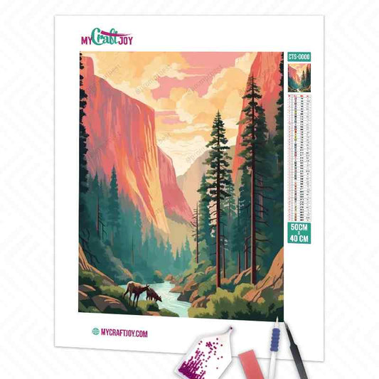 Serene Horizons - DIY Diamond Painting Kit