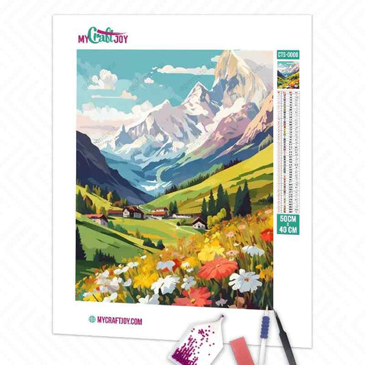 Serene Horizons - DIY Diamond Painting Kit