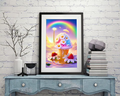 Rainbow Radiance - DIY Diamond Painting Kit