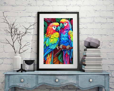 Rainbow Radiance - DIY Diamond Painting Kit