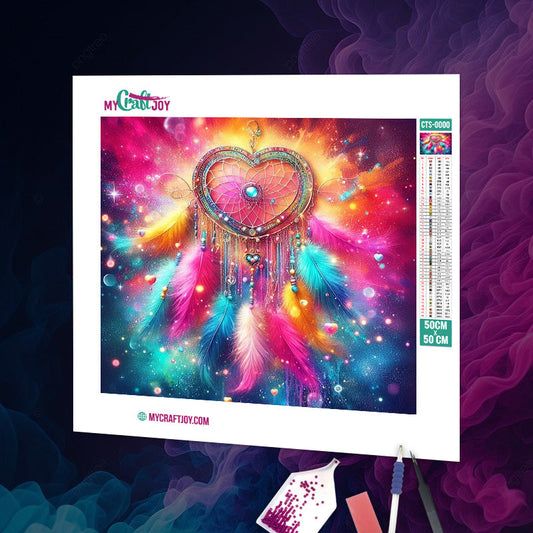 Rainbow Radiance - DIY Diamond Painting Kit