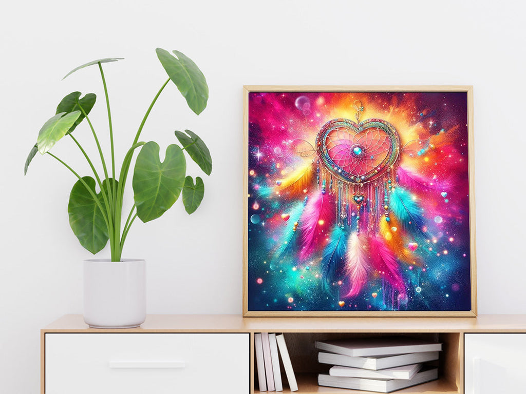 Rainbow Radiance - DIY Diamond Painting Kit