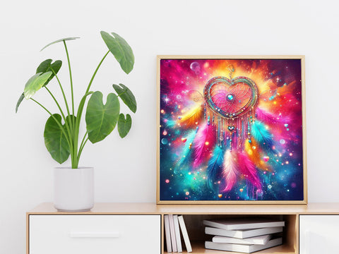 Rainbow Radiance - DIY Diamond Painting Kit