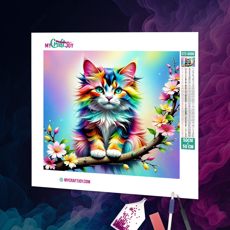 Rainbow Radiance - DIY Diamond Painting Kit