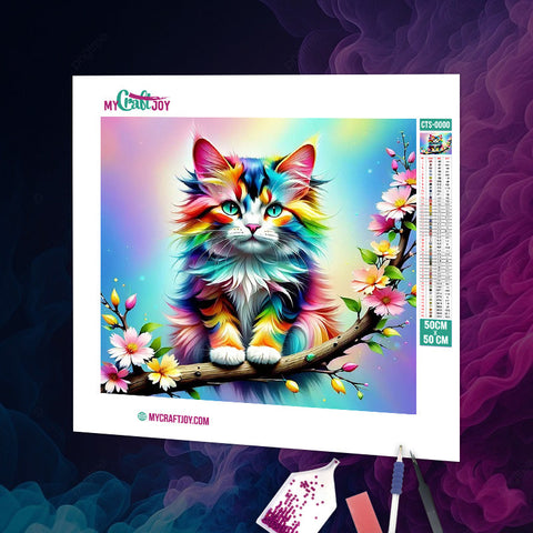 Rainbow Radiance - DIY Diamond Painting Kit