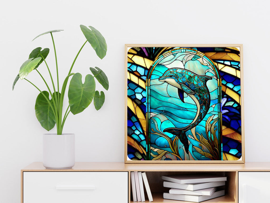 Stained Glass - DIY Diamond Painting Kit