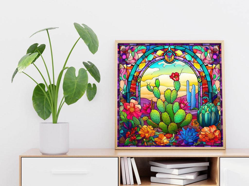 Stained Glass - DIY Diamond Painting Kit