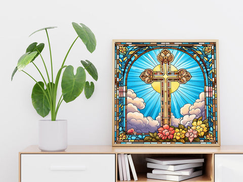 Stained Glass - DIY Diamond Painting Kit