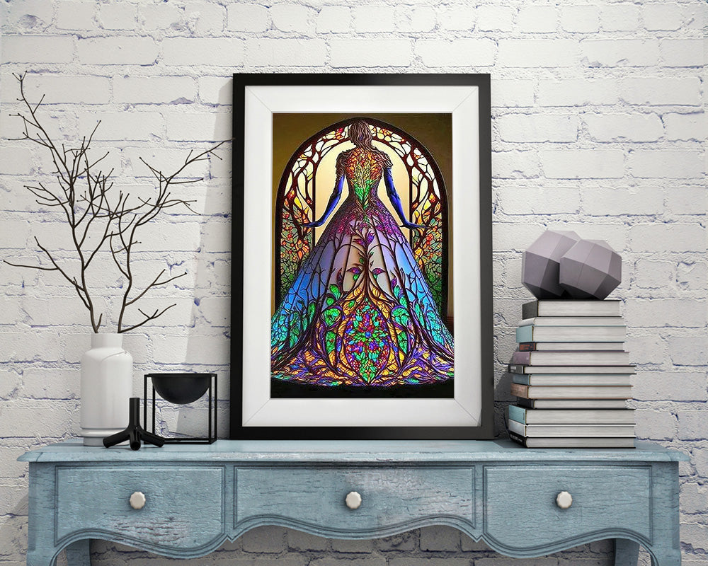 Stained Glass - DIY Diamond Painting Kit