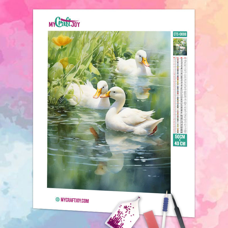 Blossom Buddies - DIY Diamond Painting Kit