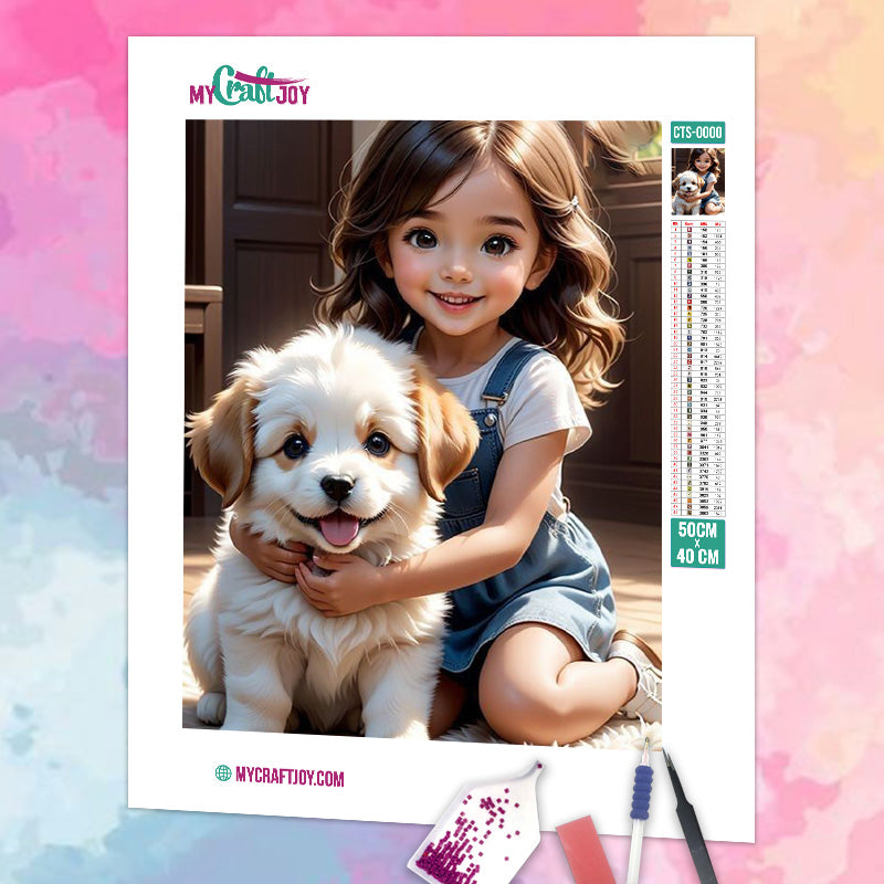 Blossom Buddies - DIY Diamond Painting Kit