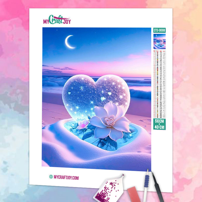 Shimmering Shores - DIY Diamond Painting Kit