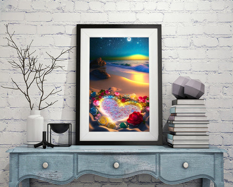 Shimmering Shores - DIY Diamond Painting Kit