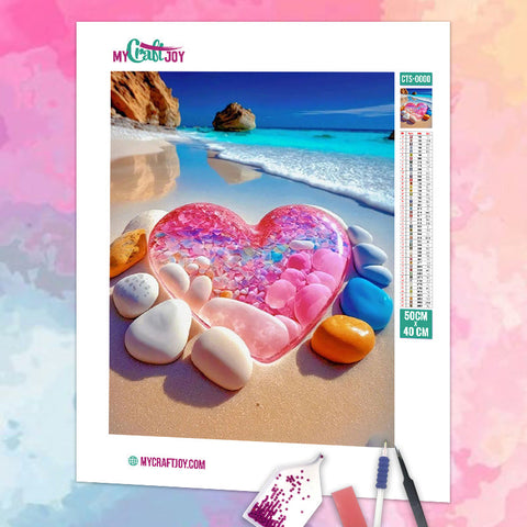 Shimmering Shores - DIY Diamond Painting Kit