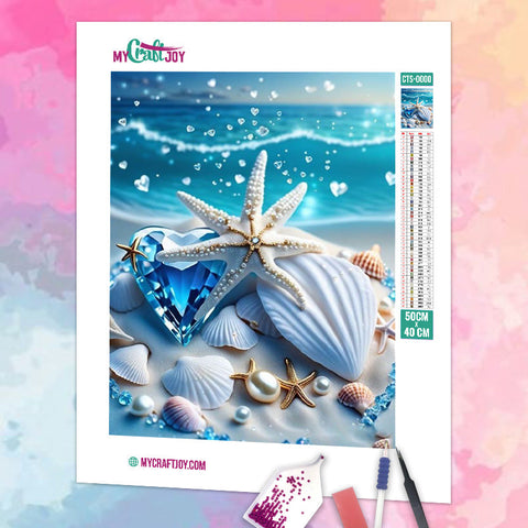 Shimmering Shores - DIY Diamond Painting Kit