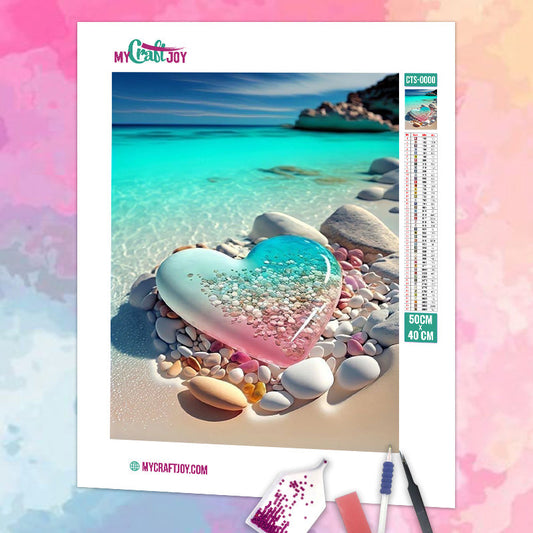 Shimmering Shores - DIY Diamond Painting Kit