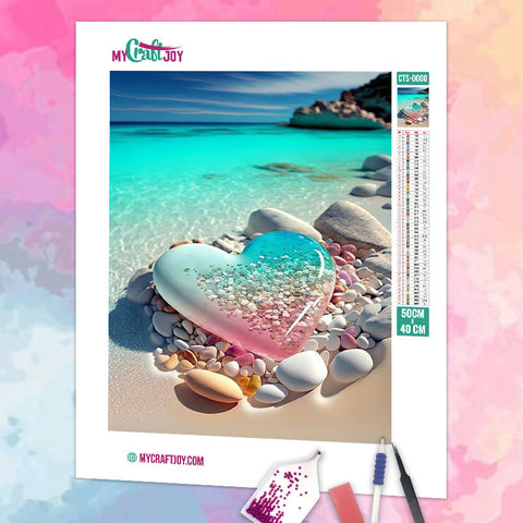 Shimmering Shores - DIY Diamond Painting Kit