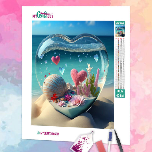 Shimmering Shores - DIY Diamond Painting Kit