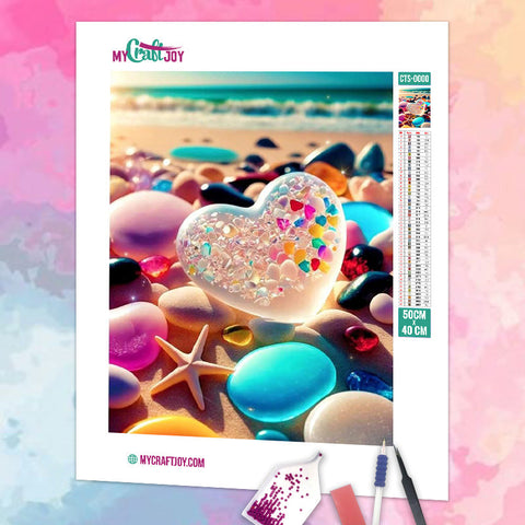 Shimmering Shores - DIY Diamond Painting Kit
