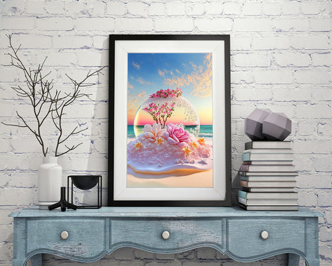 Shimmering Shores - DIY Diamond Painting Kit