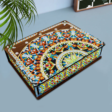 Wood Box Organizer - Diamond Painting Accessories