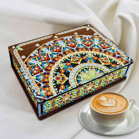 Wood Box Organizer - Diamond Painting Accessories