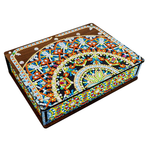 Wood Box Organizer - Diamond Painting Accessories