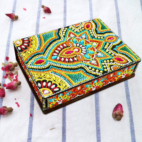 Wood Box Organizer - Diamond Painting Accessories