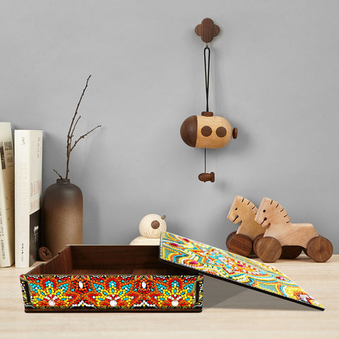 Wood Box Organizer - Diamond Painting Accessories