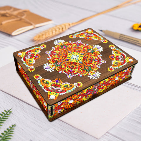 Wood Box Organizer - Diamond Painting Accessories