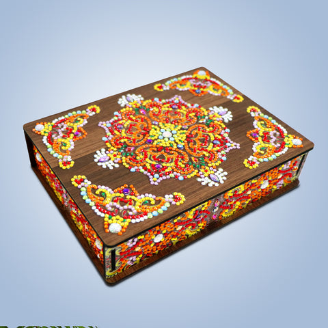 Wood Box Organizer - Diamond Painting Accessories