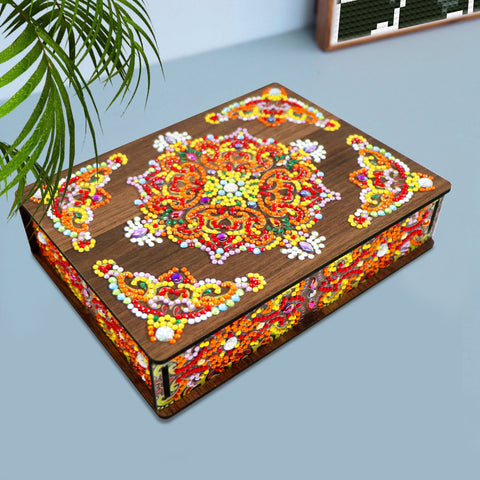 Wood Box Organizer - Diamond Painting Accessories