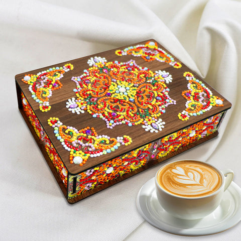 Wood Box Organizer - Diamond Painting Accessories