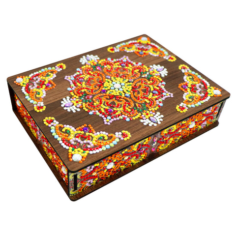 Wood Box Organizer - Diamond Painting Accessories