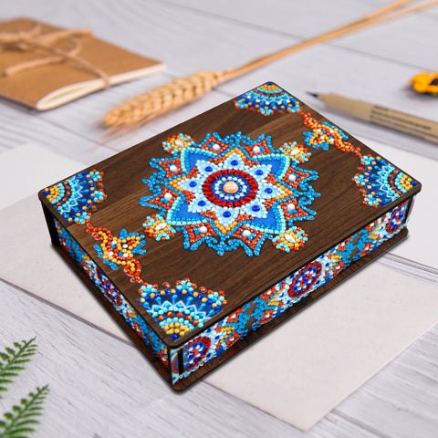 Wood Box Organizer - Diamond Painting Accessories
