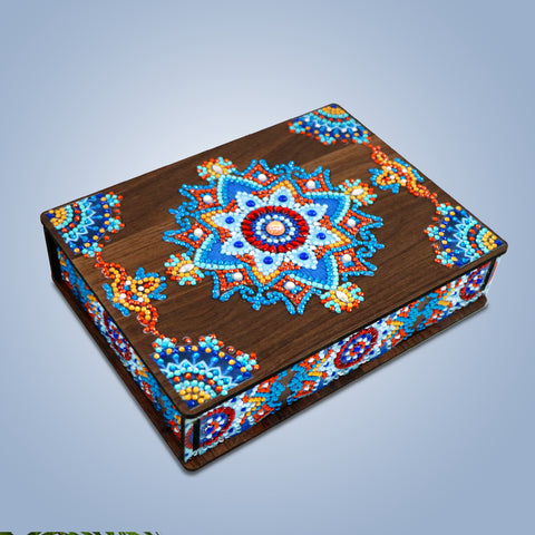 Wood Box Organizer - Diamond Painting Accessories