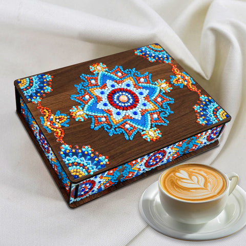 Wood Box Organizer - Diamond Painting Accessories