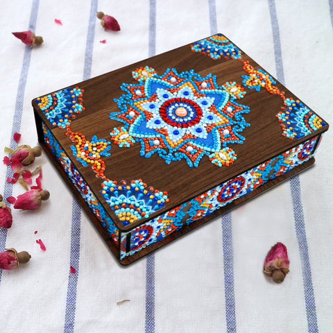 Wood Box Organizer - Diamond Painting Accessories