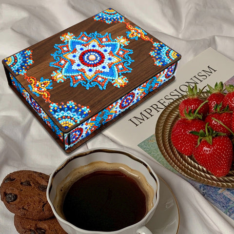 Wood Box Organizer - Diamond Painting Accessories