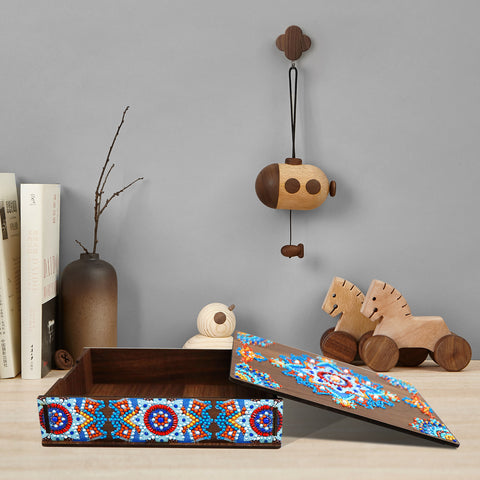 Wood Box Organizer - Diamond Painting Accessories