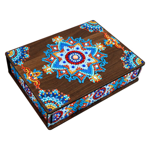 Wood Box Organizer - Diamond Painting Accessories