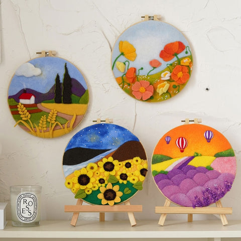 Little Farm - DIY Felt Painting Kit