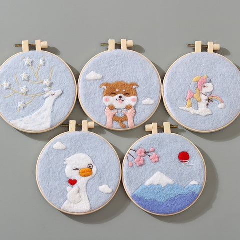 Dream Deer - DIY Felt Painting Kit