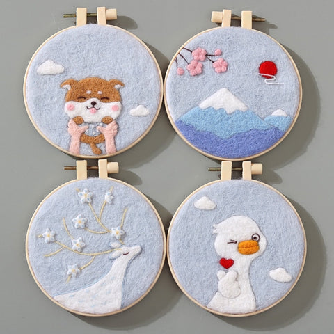 My Pet Dog - DIY Felt Painting Kit
