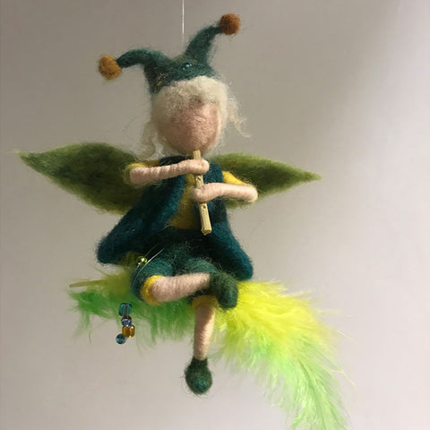 Yellow Fairy - DIY Felt Painting Kit